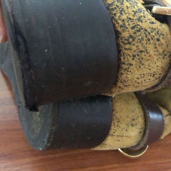 Michael Kors Rustic, distressed, looking lease up boots, size 7, genuine leather - Picture 5 of 8